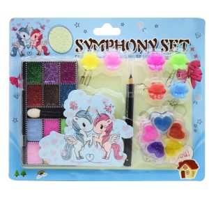 Unicorn Symphony Set Make Up Set for Girls Kids Cosmetic for Girls Makeup Kit Plays Washable Makeup Set