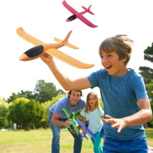 Kids The Value Airplane Toy - Large Throwing Foam Plane (1PC Foam Airplane