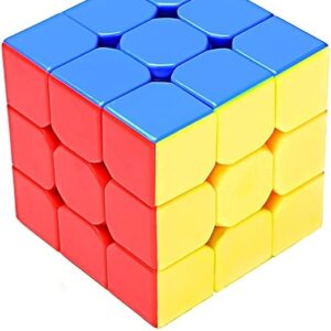 Cubes 3X3 High Speed Sticker Less Magic Puzzle Cube Game Toy Pack of 1,