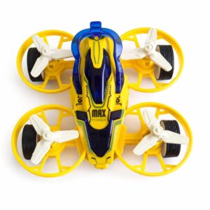 Kids Drone friction Car Toy with 4 Propellers | Flying Car Style Toy