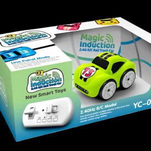 Magic Induction RC Intelligent Sensor Car – 2.4GHz Remote Control Mini Car with Smart Music & LED Lighting, Line Sensing Infrared Following CAr, Educational Racing Toy Gift for Boys & Girls. Visit the RAMNATH IMPEX Store